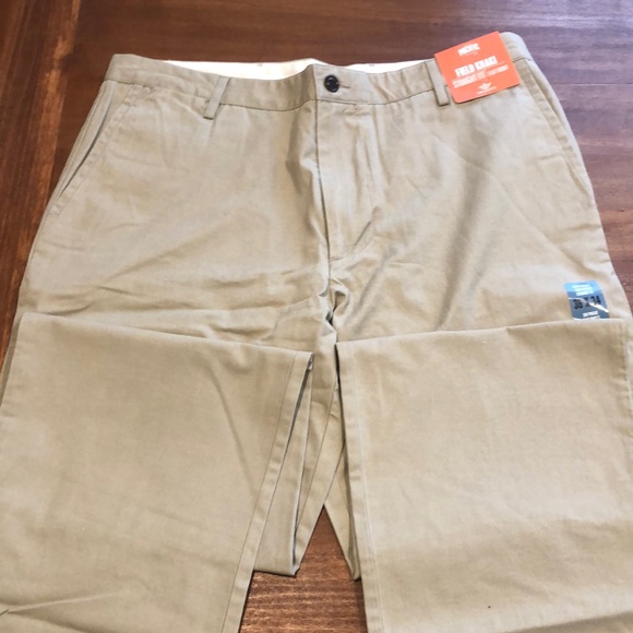 Dockers field khaki pants. Flat front, straight leg. Size 36x34. Tan color. NWT! - Picture 2 of 7